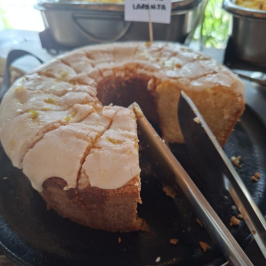 Bolo Sem Açúcar de Laranja